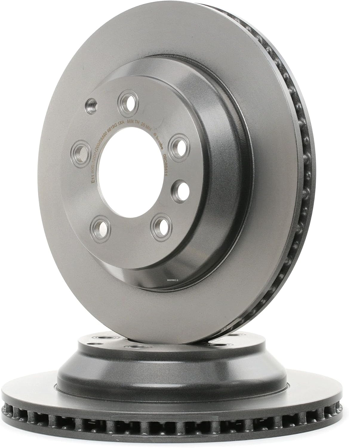 BREMBO 09.C884.11 Disc Brake Discs (x2)