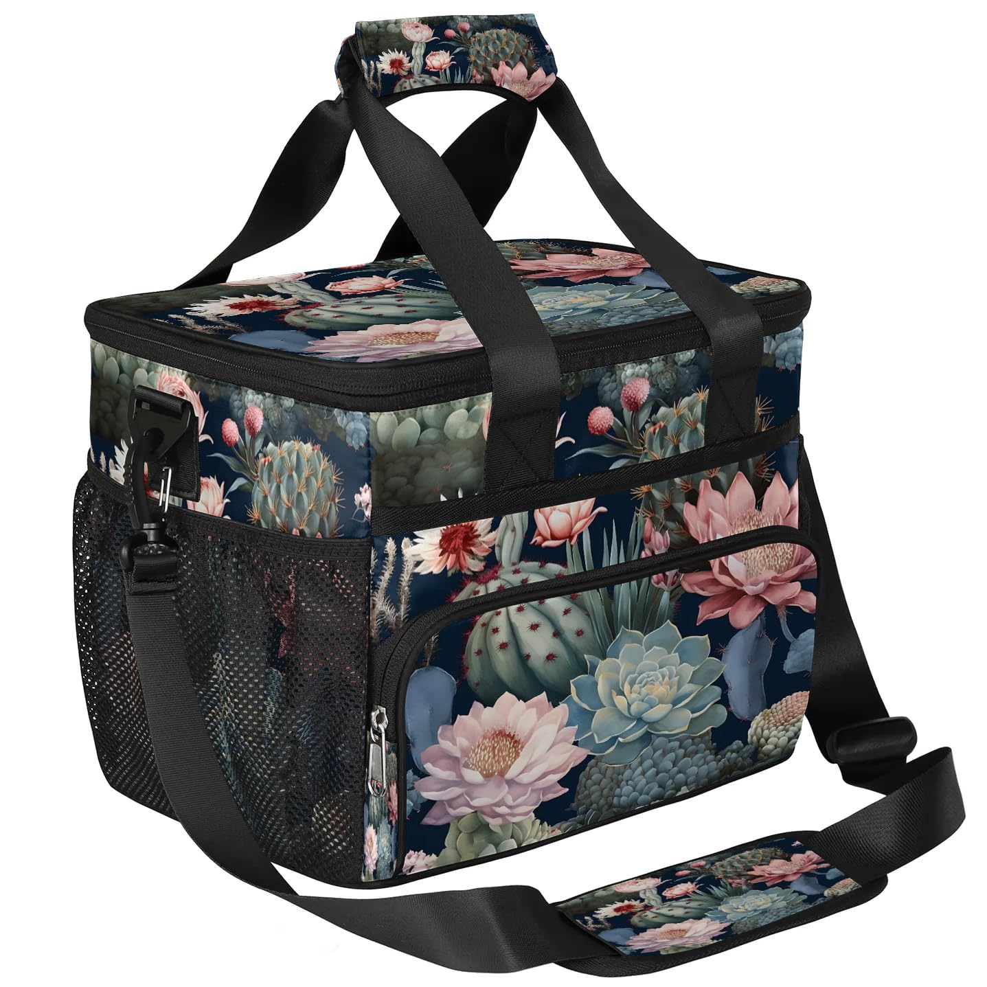 Lunch Box for Men Heavy Duty Insulated Lunch Bag for Women Succulent Cactus Lunchbox for Adults Lunch Cooler