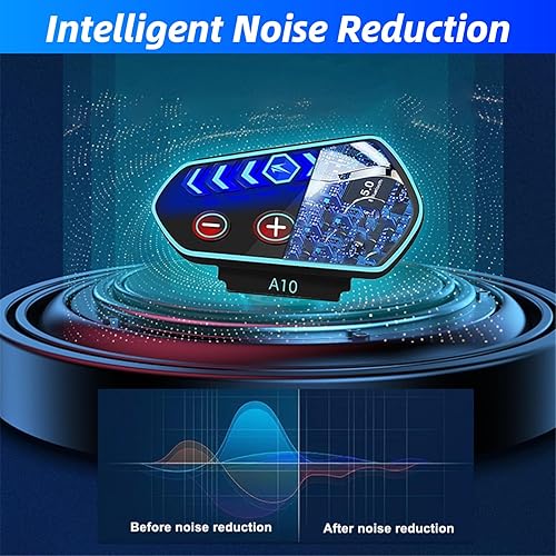 Miniatura 5 de CUIFATI Bluetooth5.0 Casco de motocicleta Auriculares Reducción de ruido inteligente Sistemas de asistente móvil Llamadas manos libres GPS Guía de