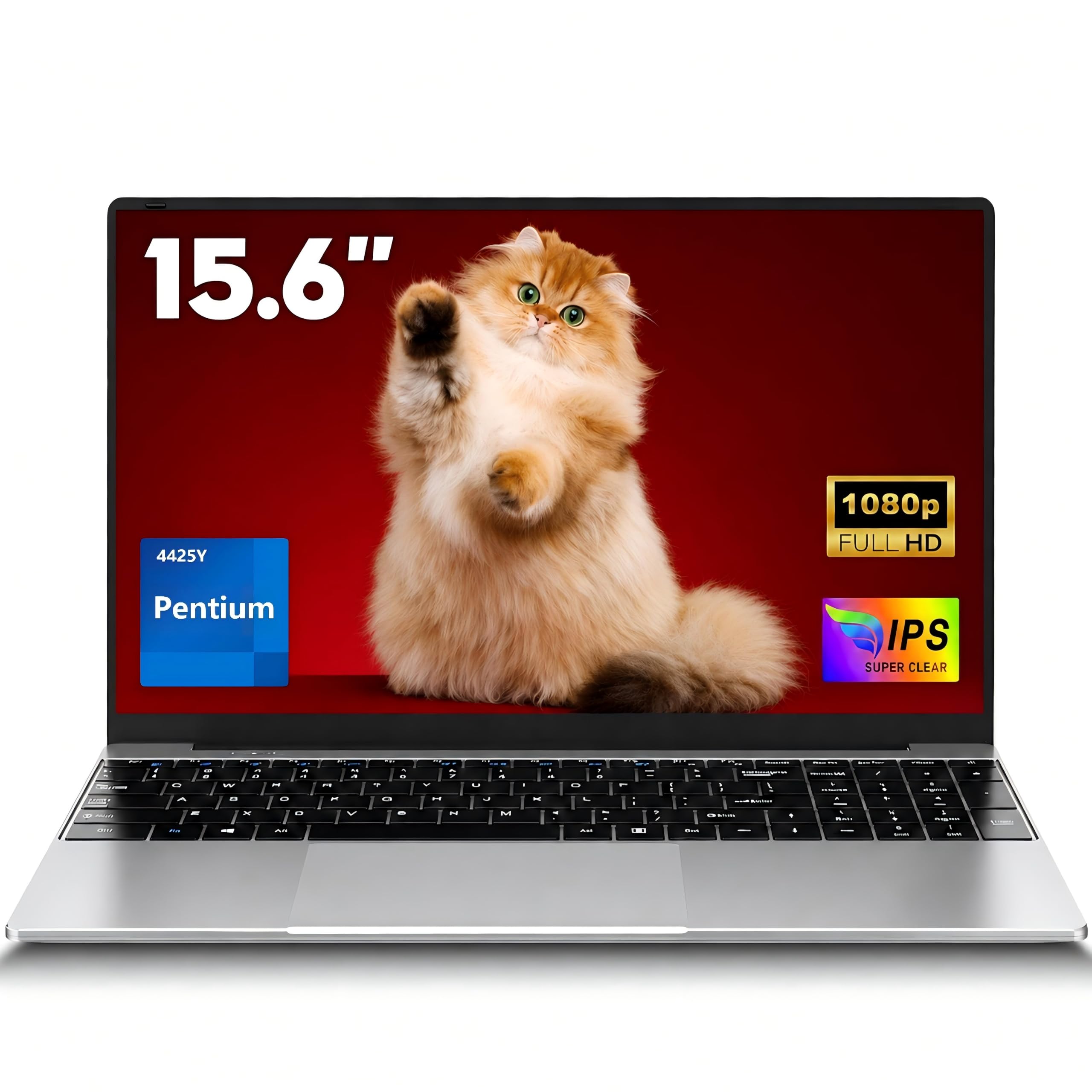 2026 Ordenador Portátil 15.6” RAM 16GB SSD 256GB 4425Y Win11 Pro