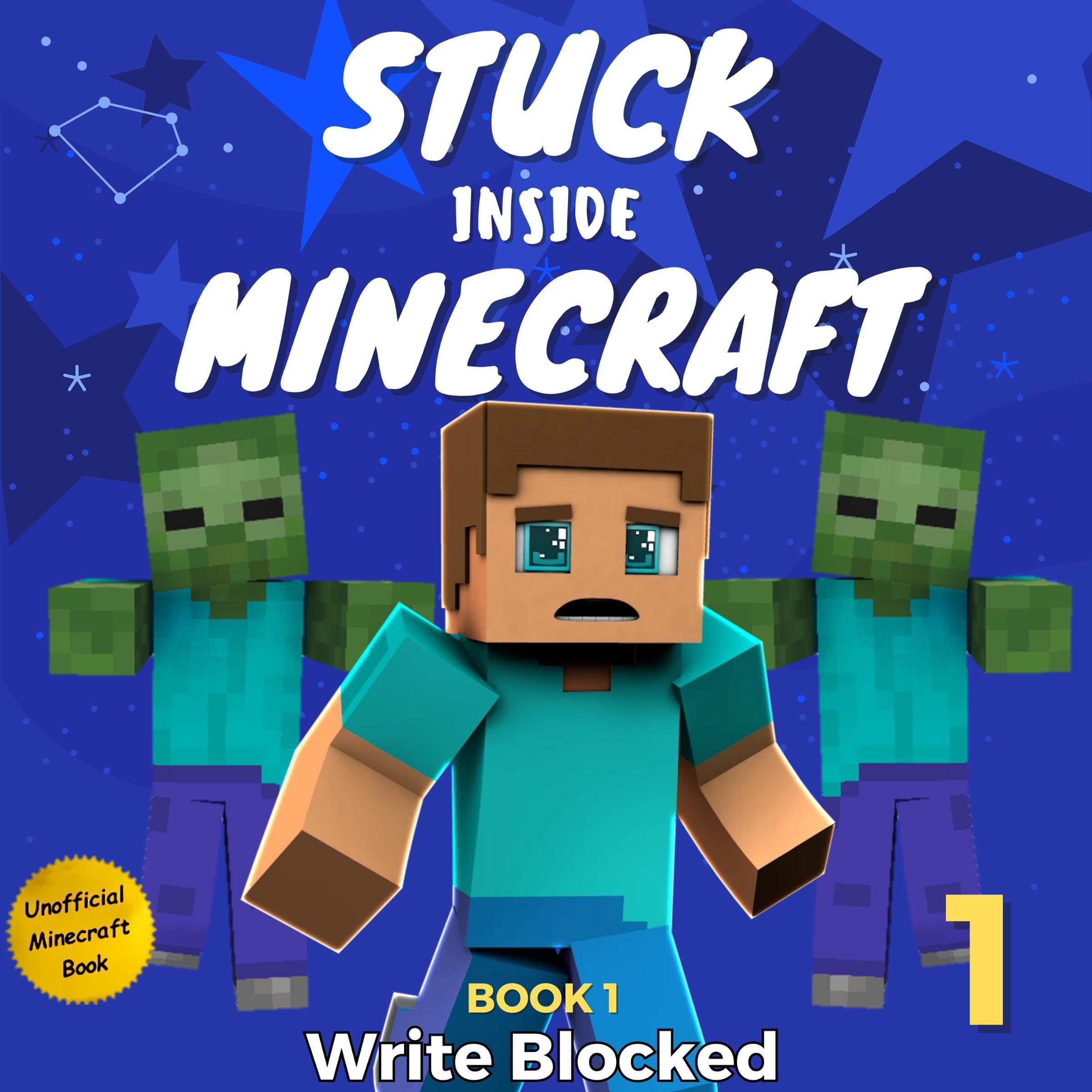 Cover art for Stuck Inside Minecraft: Book 1