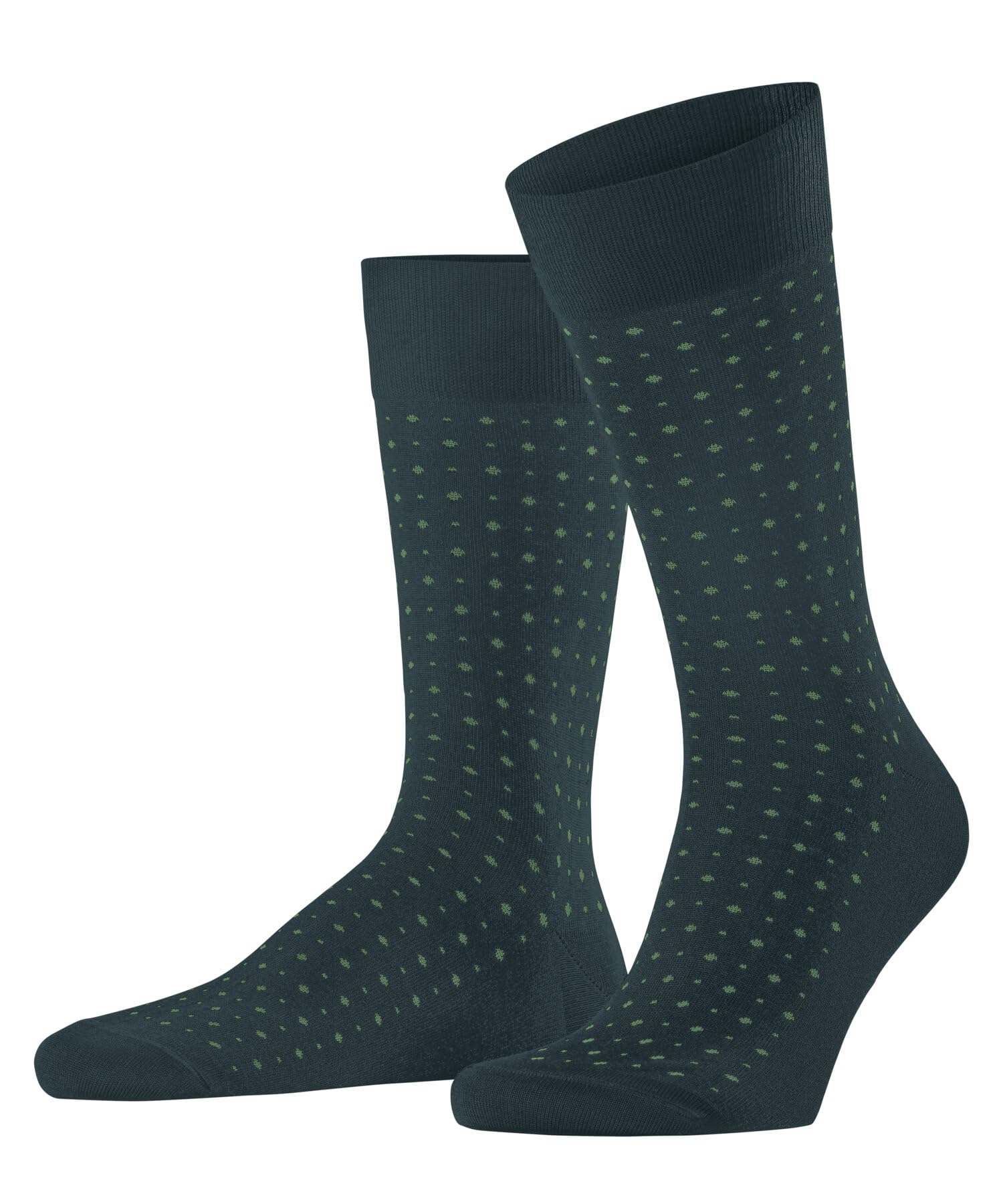 FALKE Men's Tiago Dress Socks, Sustainable Cotton, Crew, 1 Pair