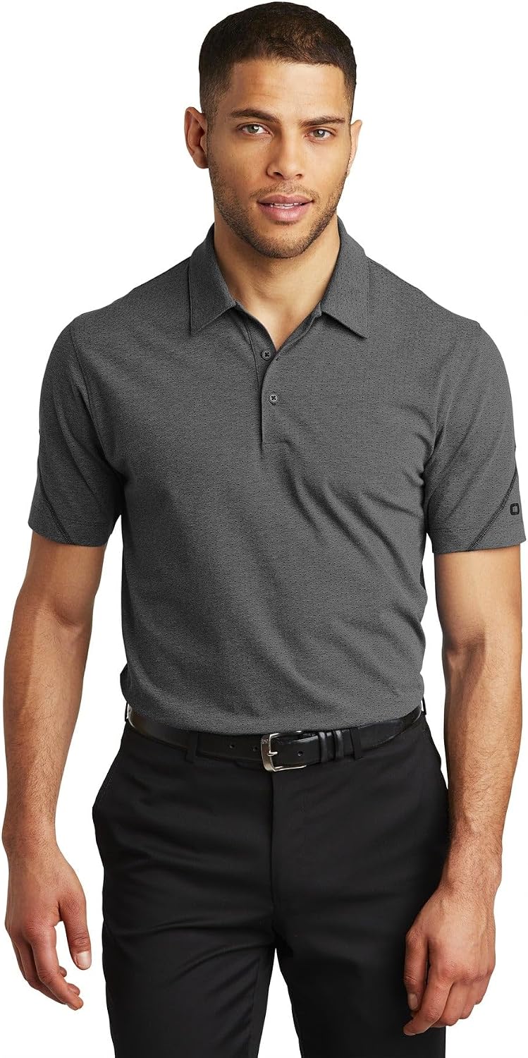 OGIO Unisex Tread Polo | Moisture Wicking Polo Shirt for Men & Women, Collared Casual Shirt, Athletic Golf Clothing