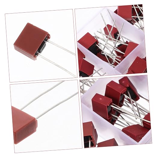 Kit de fusibles electrónicos de retardo de tiempo para protección de circuitos, diseño aislado y retardante de llama, duradero y seguro para electrodomésticos miniatura 4