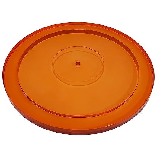 Acrylic Platter Upgrade for Pro-Ject Debut, Pro-Ject T1, Pro-Ject 1Xpression, Music Hall MMF-2.1/2.2/2.3/3.3/5.1/5.1se/5.3/5.3se, Angels Horn, and Crosley C6 Turntables (Tinted - Red)