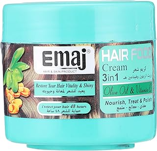 كريم للشعر بزيت الزيتون والفيتامينات، من ايماج