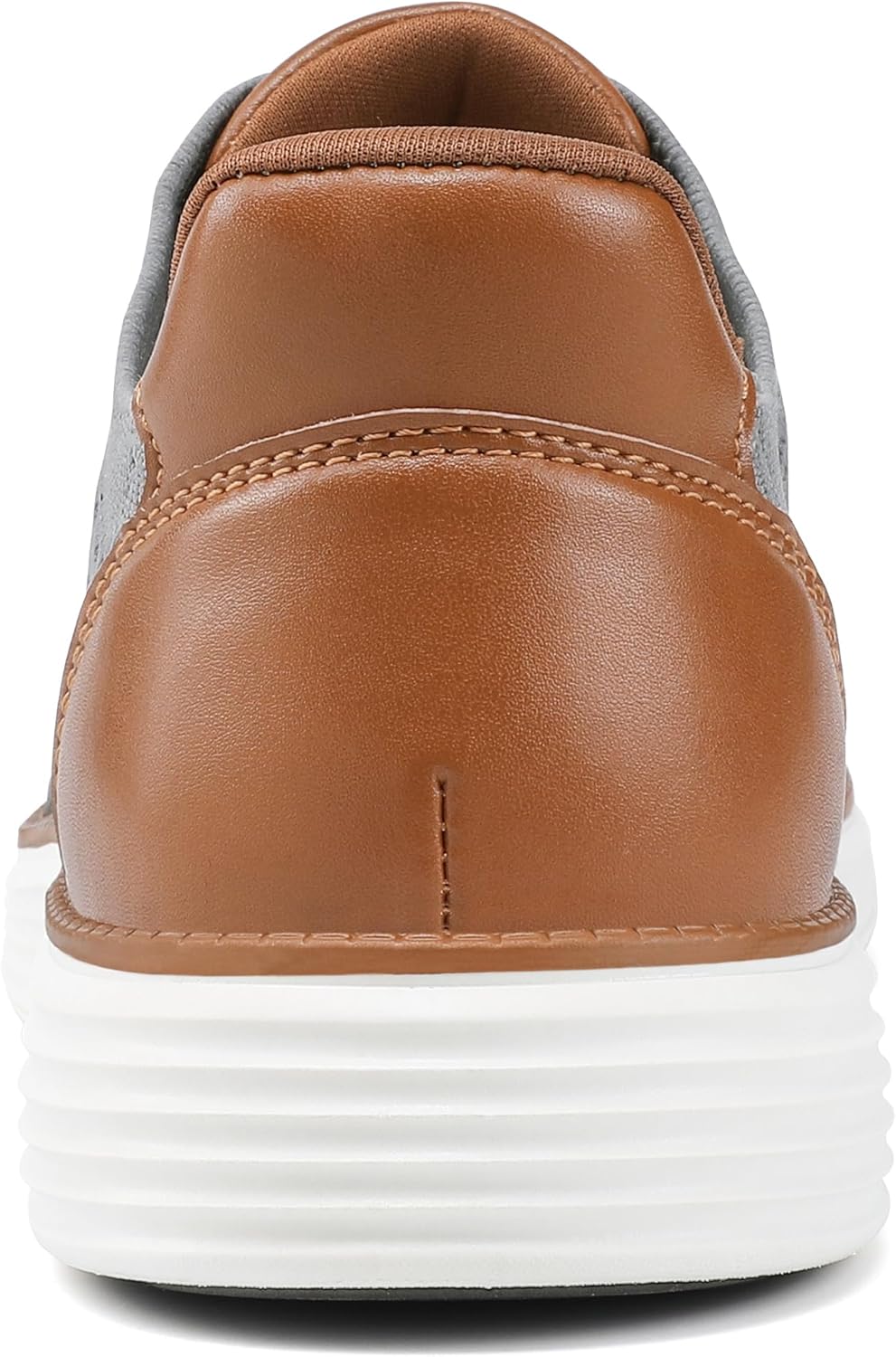 VILOCY Men's Slip on Casual Dress Tennis Walking Shoes Ease in Laceless Fashion Sneakers Breeze Business Oxfords - Image 4