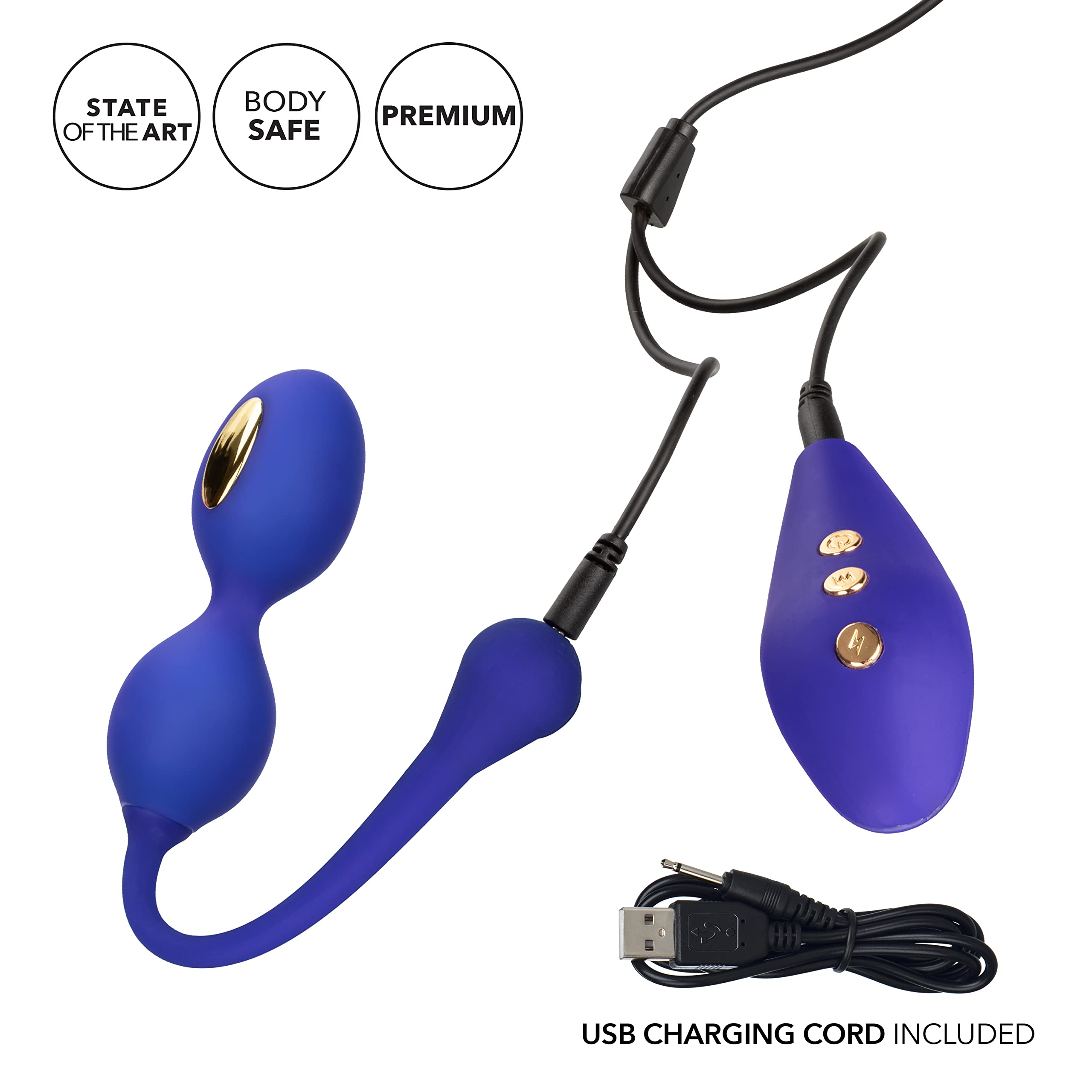 Calexotics Estim Dual Kegel Exerciser, Taglia St - 100 Gr