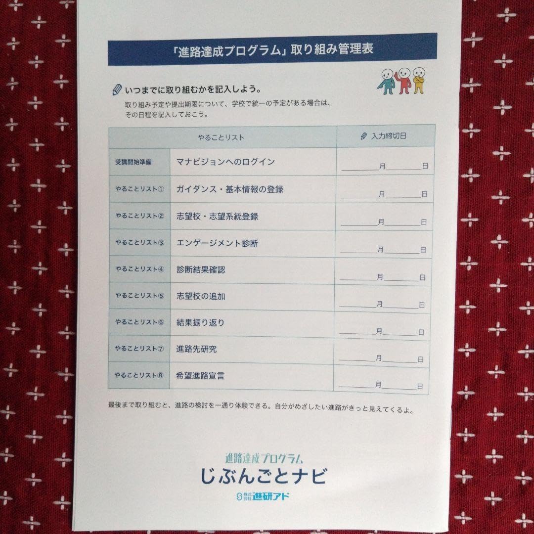 Amazon.co.jp: 進路達成プログラム じぶんごとナビ ベネッセ 応援