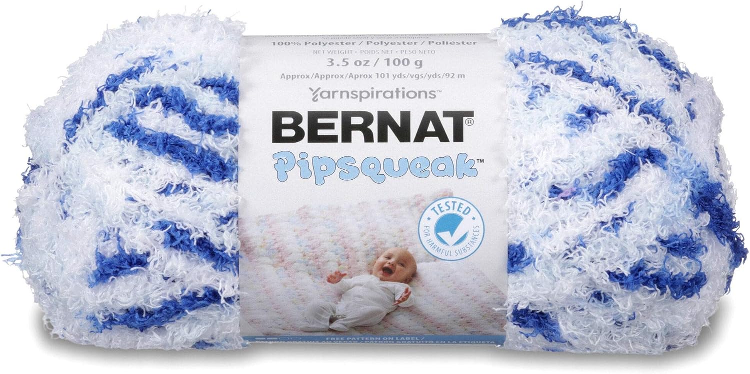 Bernat Pipsqueak Yarn (3-Pack) Blue Jean Swirl 162059-591153