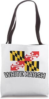 WHITE MARSH - Maryland | MD City State USA - Cute Souvenir Tote Bag