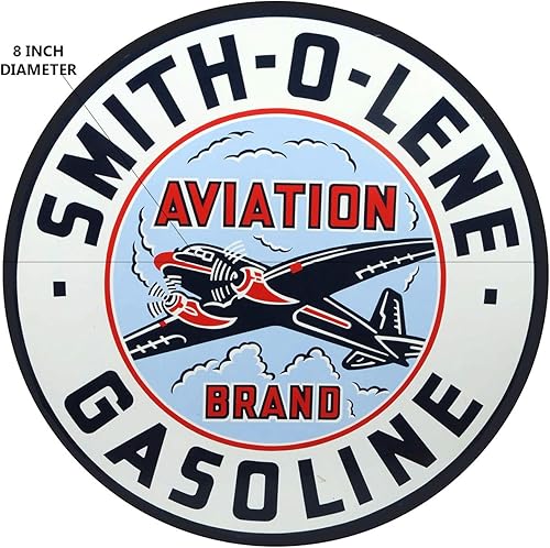 Miniatura 62 de Brotherhood Letrero de gas vintage de reproducción de letreros de metal vintage, letrero redondo de metal para garaje y hogar, 8 pulgadas de