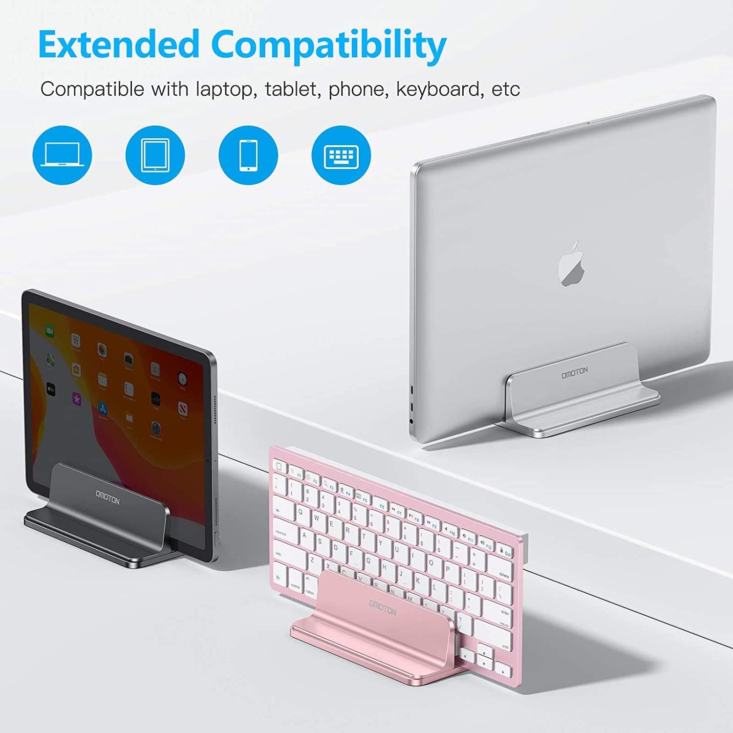 80% Off Discount Vertical Laptop Stand Holder, OMOTON Desktop Aluminum MacBook Stand with Adjustable Dock Size, Fits All MacBook, Surface, Chromebook and Gaming Laptops (Up to 17.3 inches), Silver Featured Product Vertical Laptop Stand Holder, OMOTON Desktop Aluminum MacBook Stand with Adjustable Dock Size, Fits All MacBook, Surface, Chromebook and Gaming Laptops (Up to 17.3 inches), Silver
