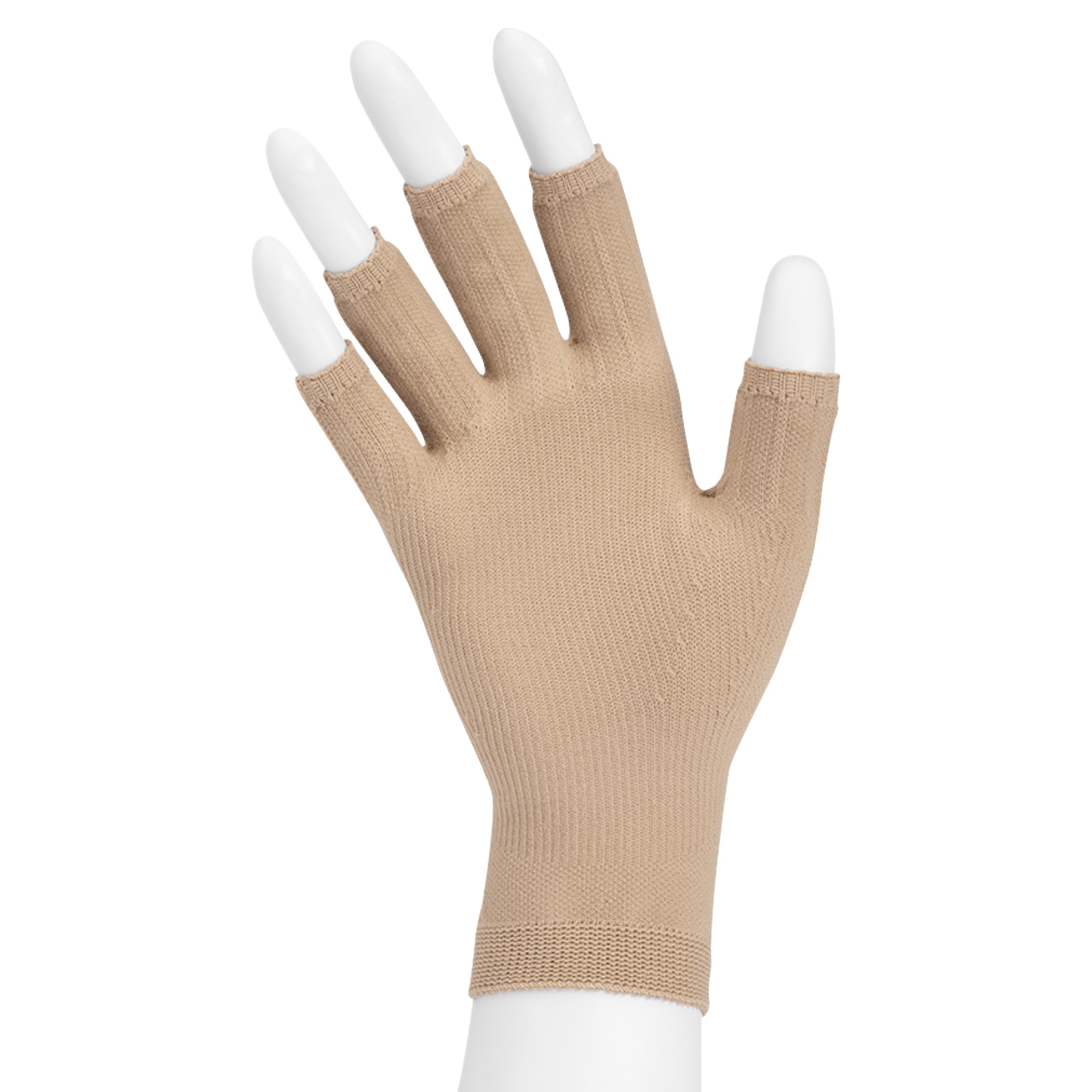 Juzo Soft 2001 20-30 mmHg Compression Glove with Open Finger Slots, Left