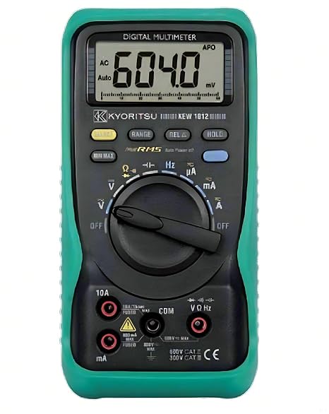 Japan Quality KYORITSU 1012 Digital Multimeters AC DC Tester KEW1012 Digital Multi meter T-RMS NCV Capacitance Ammeter Voltmeter Tester multimetro digital professional tester Multi-meters