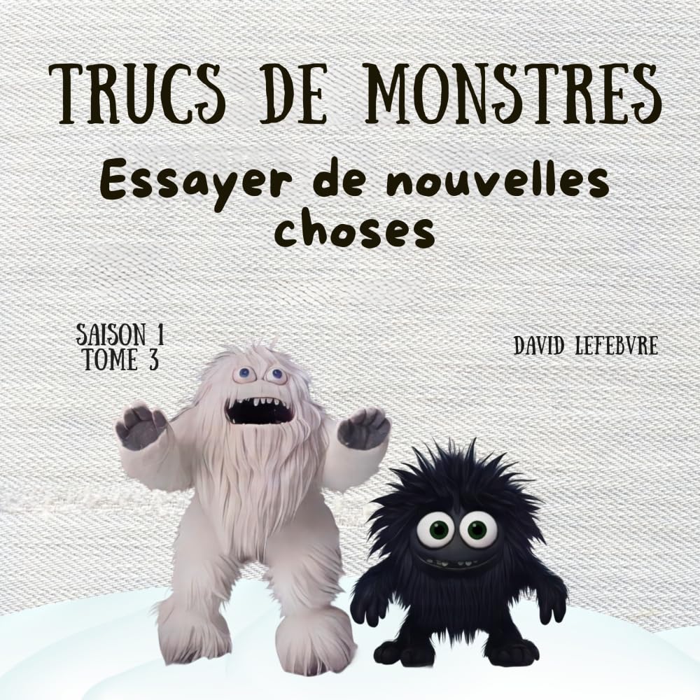 Essayer de nouvelles choses: Quand Alpin fonce sans écouter… et que la montagne lui répond ! Édition révisée et améliorée (Trucs de monstres)