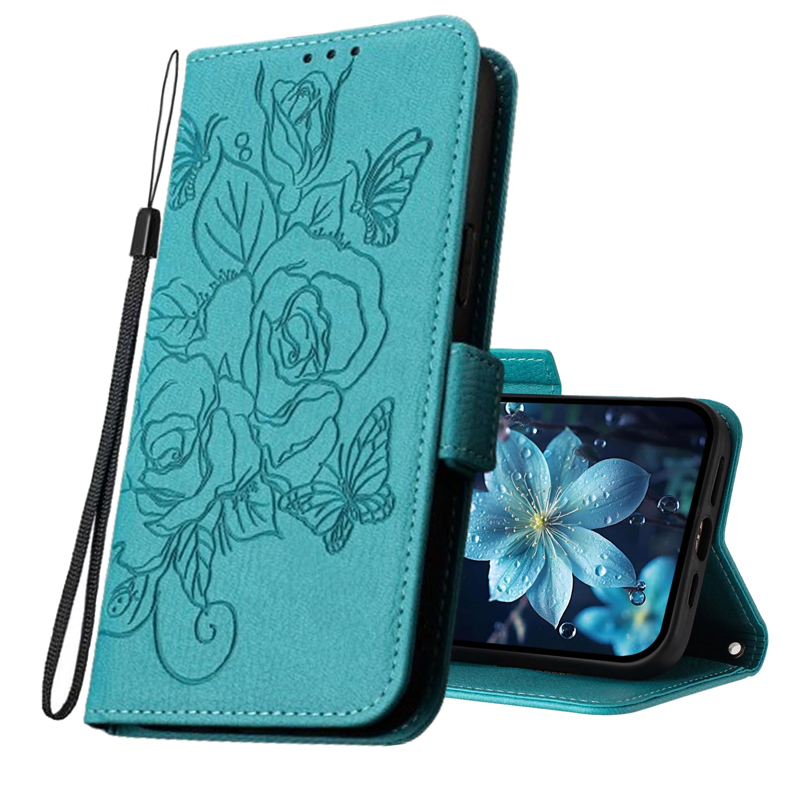 LEMAXELERS Wallet Case for Motorola Moto Edge 5G 2025 with [RFID Blocking] Card Slot Stand Magnetic Closure Leather Flip Fold Protective Phone Case