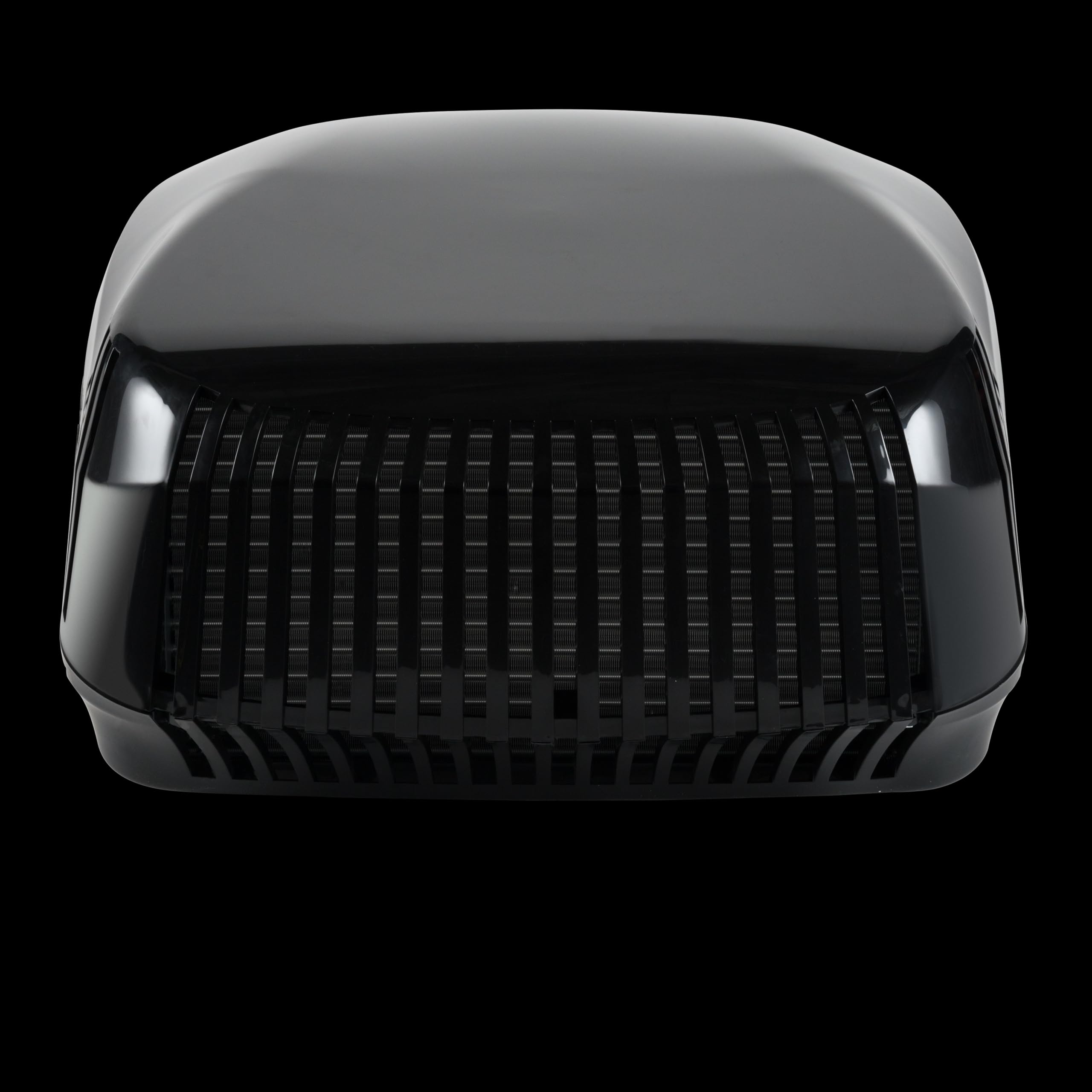 Photo 1 of ***COVER IS CRACKED*** Dometic Blizzard NXT Mid-Profile Rooftop Air Conditioner - RV Ceiling AC for Ducted or Non-Ducted Application- 15k BTU Single-zone Black AC Unit for Campers and Trailers