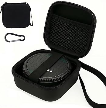 MGZNMTY Carrying Case for GiiKER Super Reversi - Electronic Strategy Board Game, with Carabiner Only Case Black