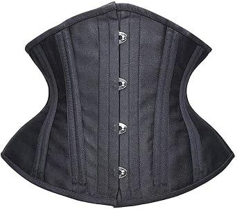 SHAPERX Womens Heavy Duty Corset Double Steel Boned Waist Trainer Corsets Underbust Body Shaper