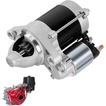 Starter Motor Compatible with Honda GX630 GX630H GX630R GX630RH GX660 GX660R GX660RH GX690 2007-2013, 12V 0.6KW 20.8HP 21.5HP 22.1HP 10-Teeth CCW, Replace 41052309 4280006410