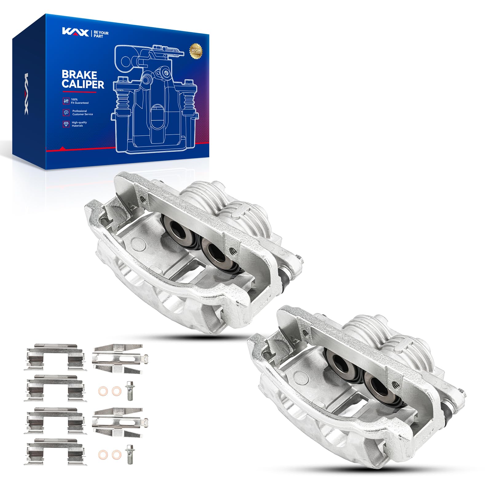 KAX Front Brake Calipers for 1999-2002 Ford Mustang