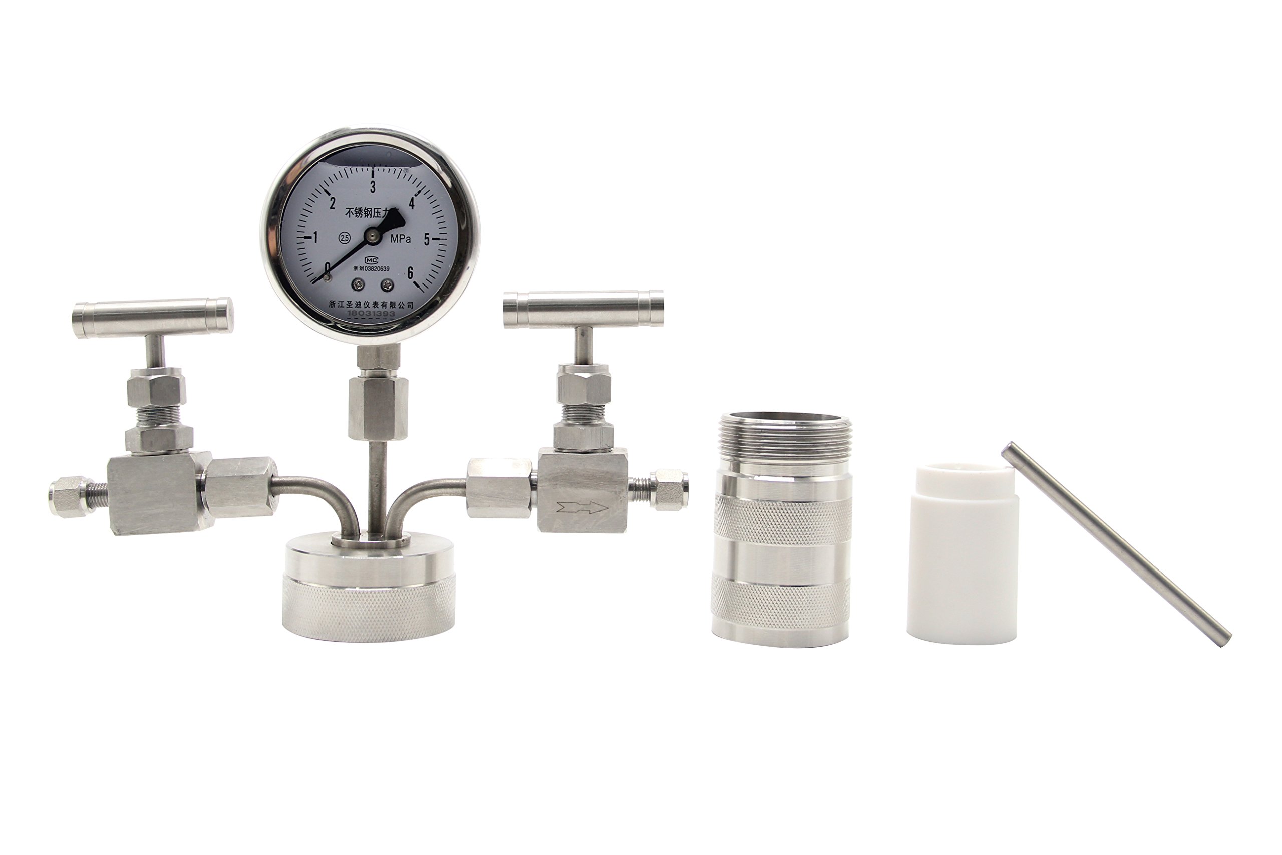 Buy 25ml Digestion high-Pressure Tank Hydrothermal Synthesis Autoclave ...