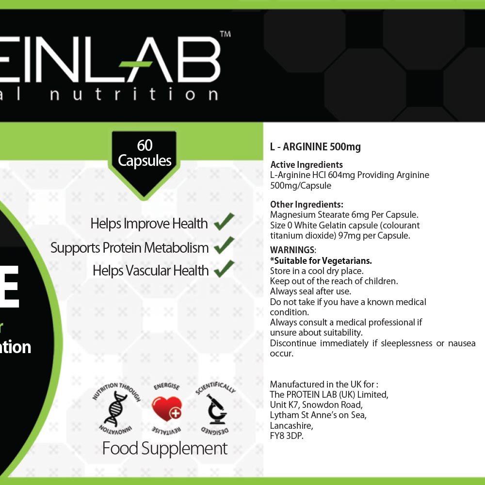 LArginine Muscle Growth Nitric Oxide Mega Booster UK Manufactured