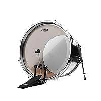 Vista 3 de Evans EQ3 Clear Bass Drum Head, 18 pulgadas