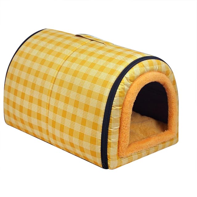 Casa Grande para Perros 2 en 1 Cama para Perros Impermeable XL