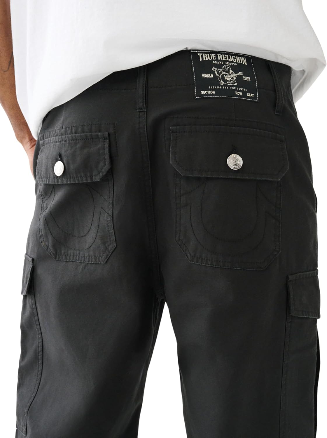 True Religion Men's Sn Classic Cargo Shorts