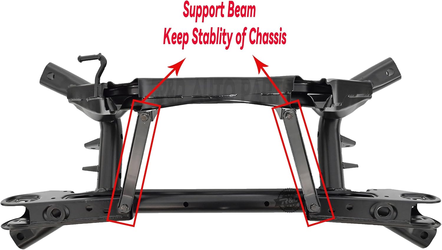 Rear Suspension Crossmember Fit for 2007-2016 Dodge Caliber Jeep Compass Patriot 2WD FWD W/support beam Replacement for 68211933AB