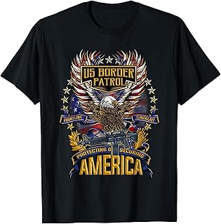 US Border Patrol & Customs Protection Security T Shirt T-Shirt