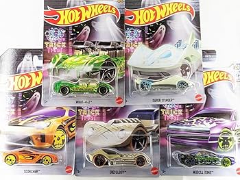 Amazon.co.jp: 日本 US版 ホットウィール ハロウィン 2022 全5種