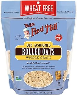 Bob's Red Mill Gluten Free Old Fashion Rolled Oats, 32-ounce