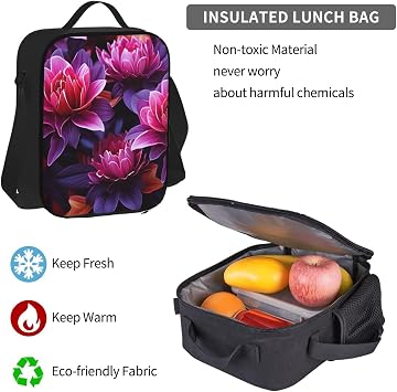 3 in1 Travel Laptop Backpack with Lunch Bag and Pencil Case Casual Daypack