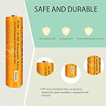 Paquet de 4 NI-MH AAA Batterie rechargeable pour Panasonic, 1.2V 750mah AAA Batteries rechargeables pour téléphones sans fil Panasonic Handset, télécommandes, électronique