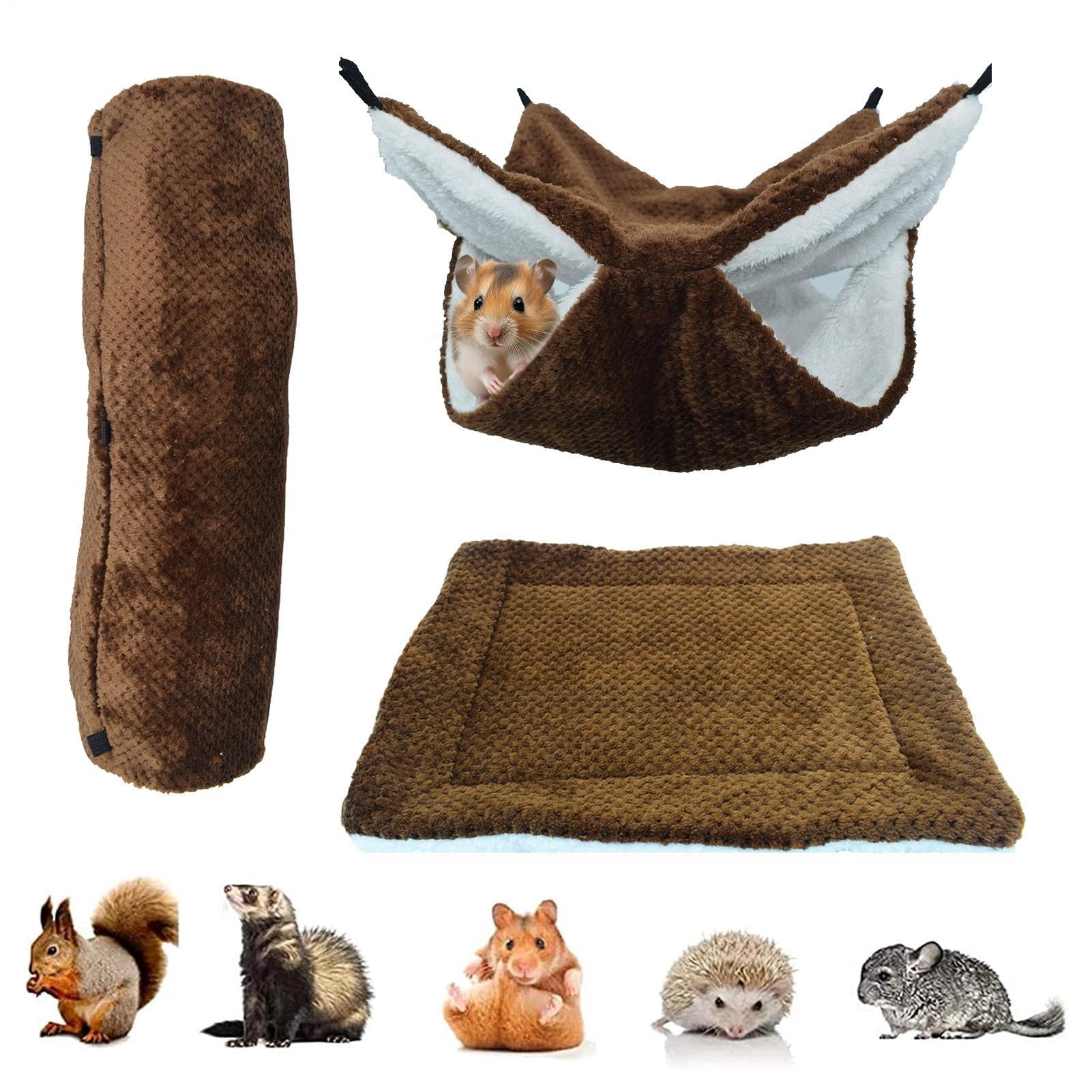 Hamac pour furets et hamsters tapis chaud de qualité supérieure