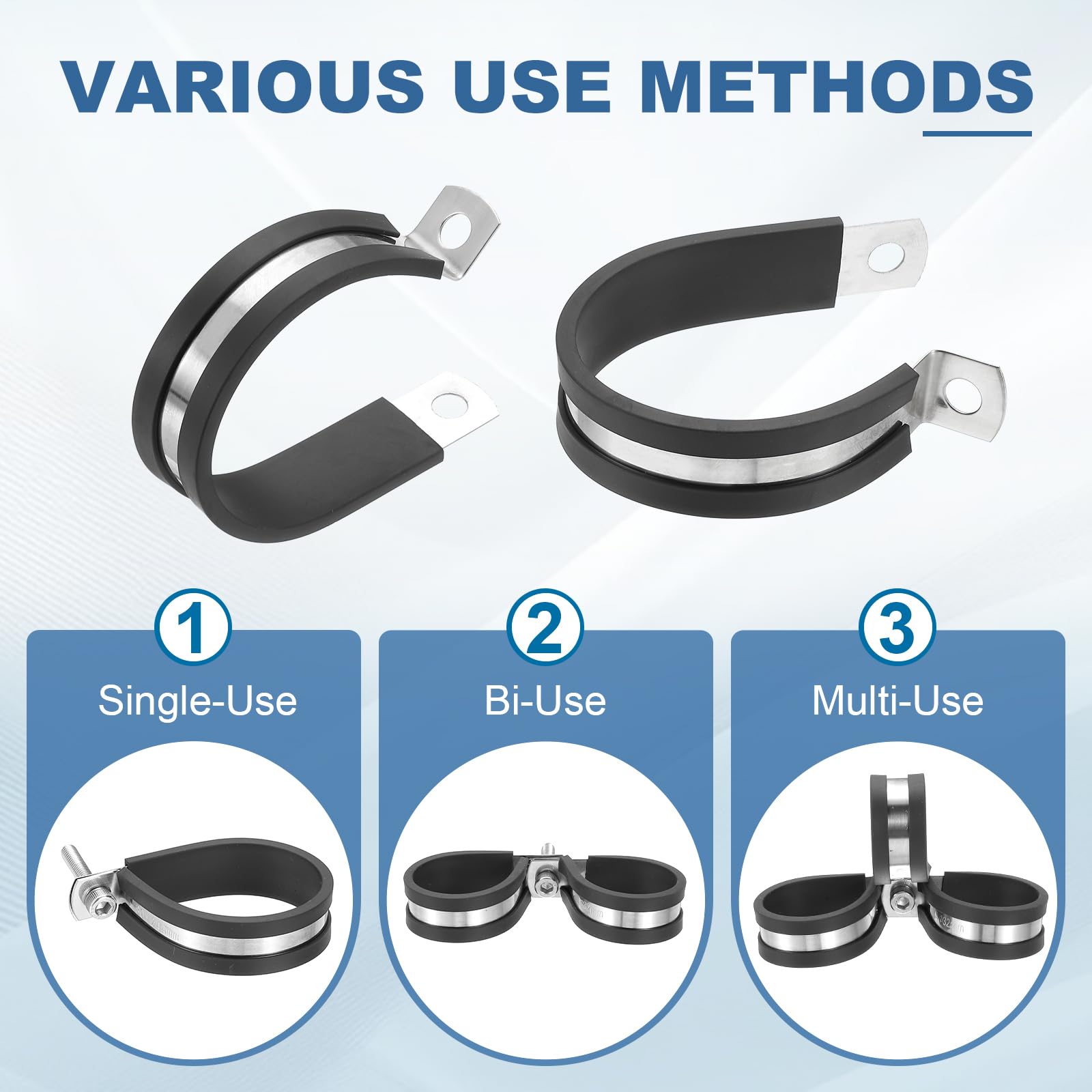 PATIKIL 1-11/16 Inch Cable Clamp - Image 4