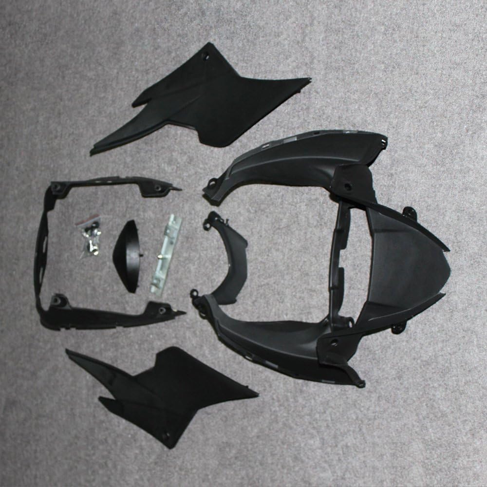 ZXMOTO Unpainted Motorcycle Fairing Kit Fit for Kawasaki Ninja 250R 2008 2009 2010 2011 2012 EX250 EX250J ABS Plastic Bodywork Fairings