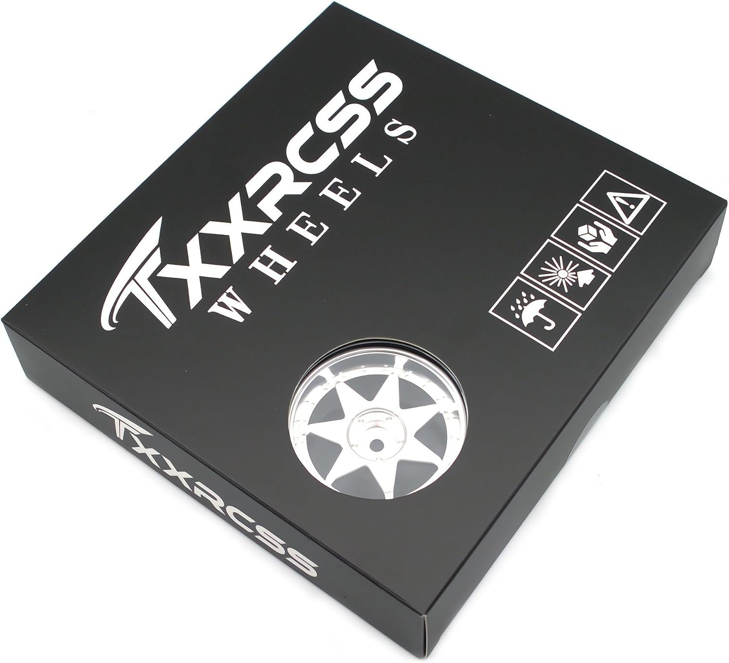 1/10 RC Drift Tires and Aluminum Wheels Rims Rally Racing Tyres 12mm Hex for 1:10 Scale On Road Touring Street Car Tamiya Traxxas HPI KYOSHO XV02 XV01 TT01 TT02 PTG2 A959 4PCS (Silver) P2501