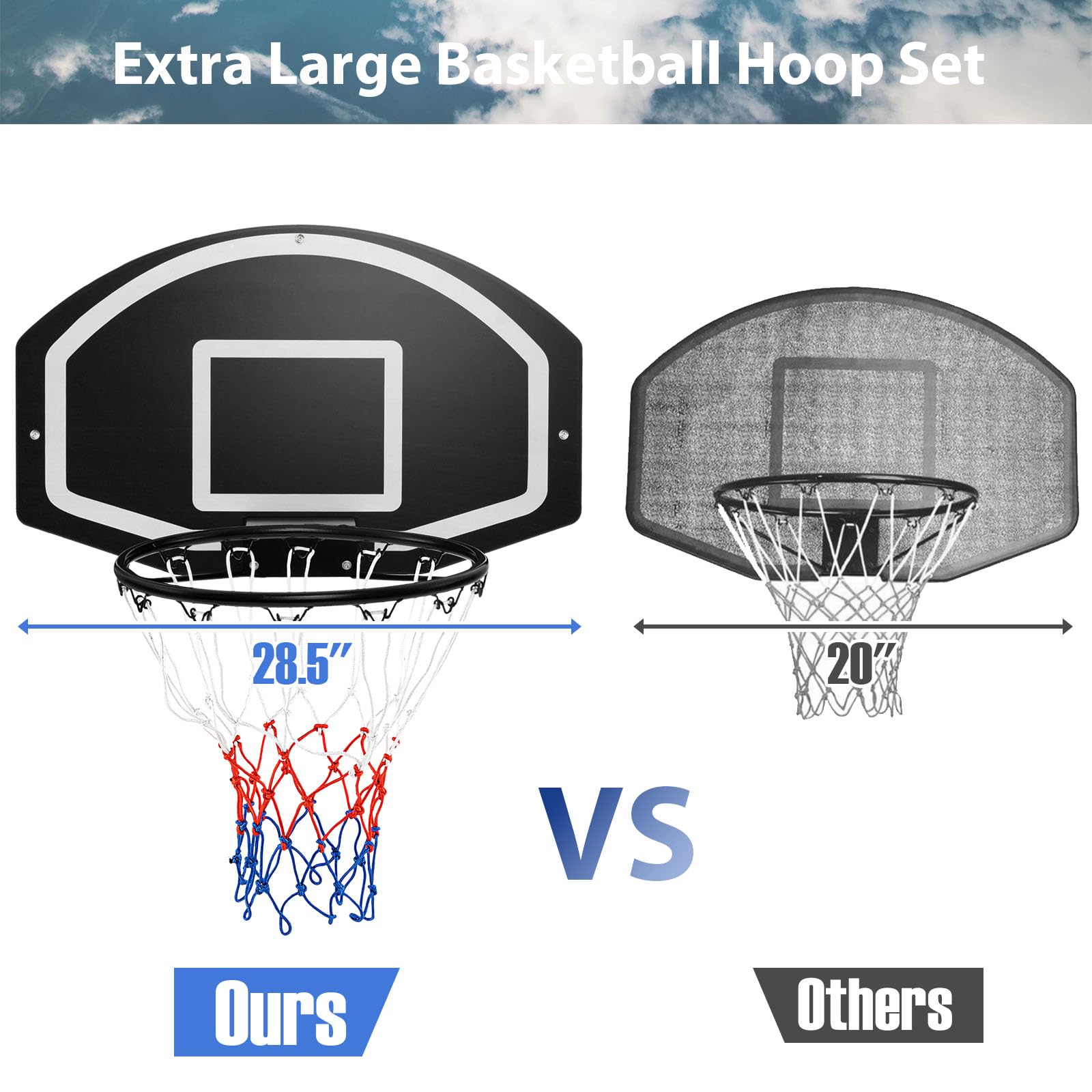 Vrijstaand basketbalnet van Spordas | Koop leuk speelgoed voor binnen en buiten