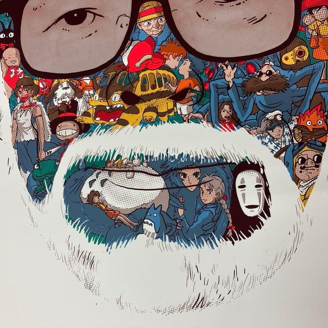 宮崎駿　ジブリ作品　版画　シルクスクリーン 宮崎駿 ジブリ作品 版画 シルクスクリーン