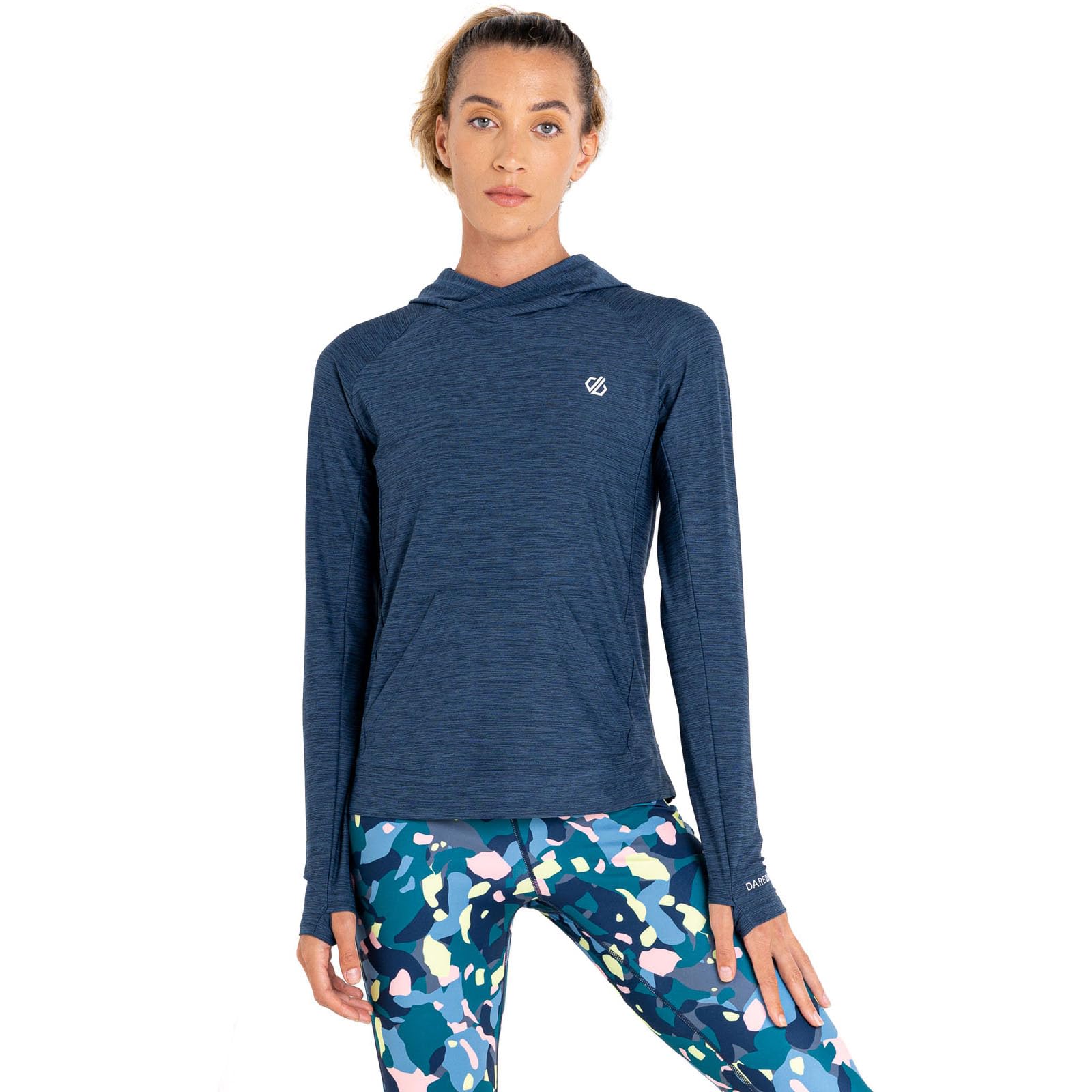 Dare2b Womens Sprint City Hoodie Casual Tops, Lightweight, Sweat Wicking & Antibacterial - Perfect for Outdoors, Working out & Activewear