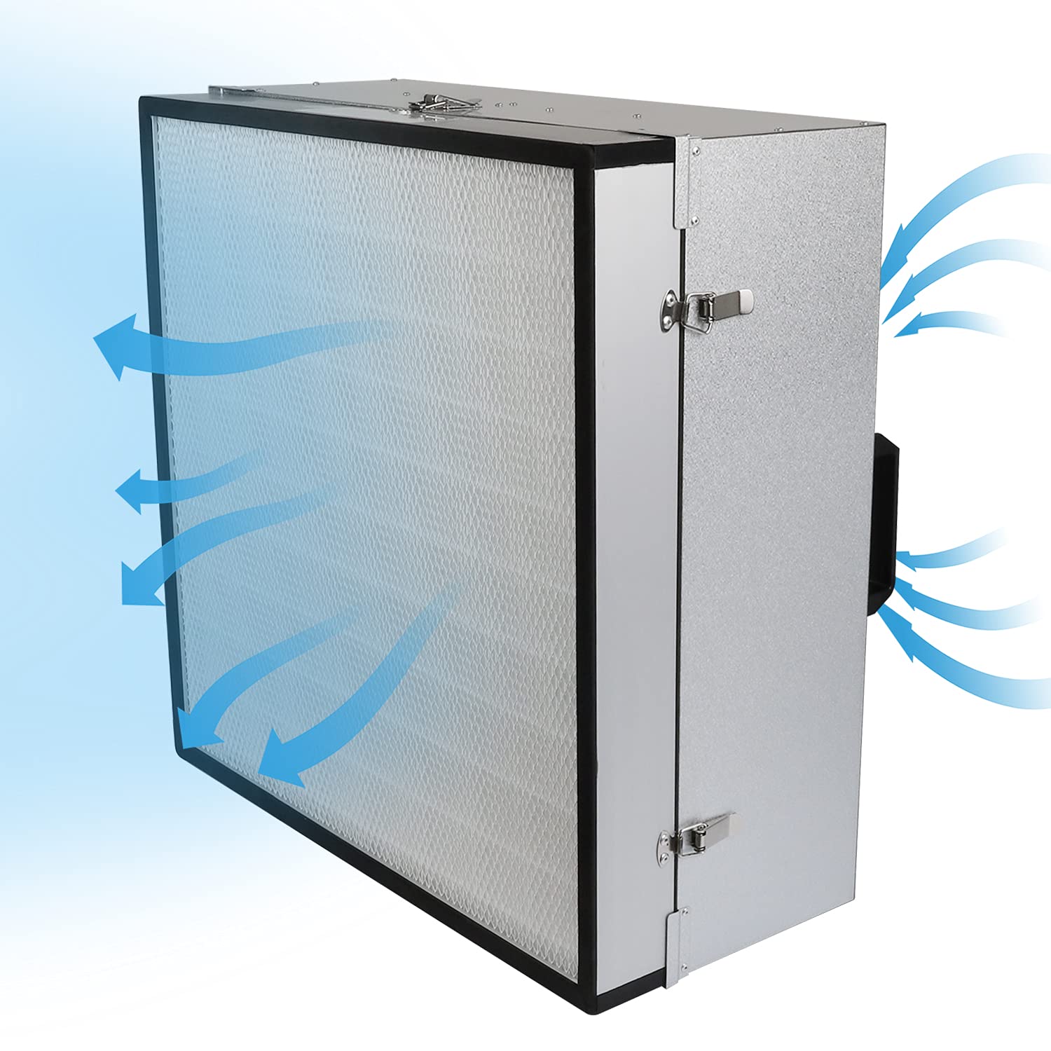 Buy Fan Filter Unit Laminar Air Flow Hood with H14 HEPA Filter