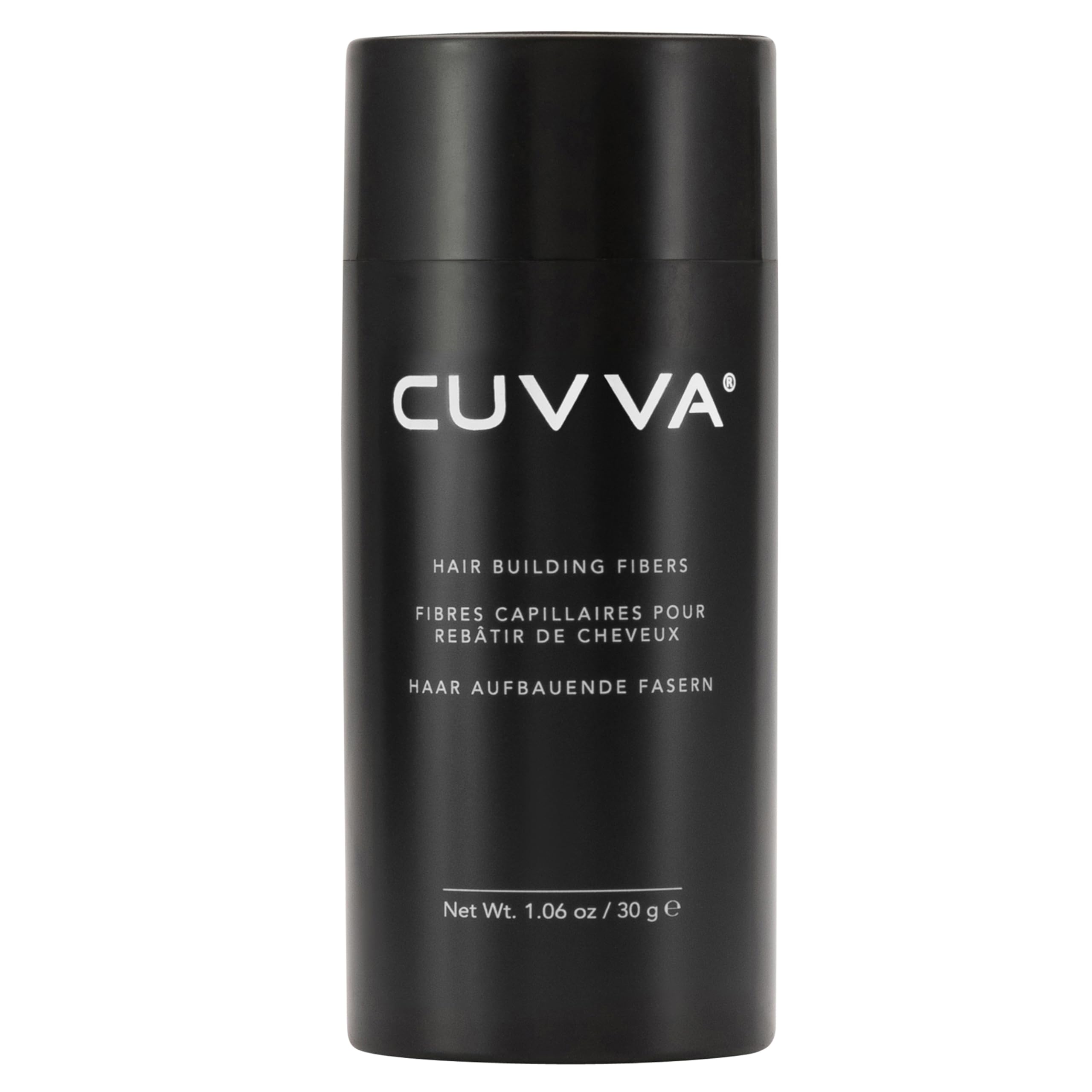 CUVVA Hair Building Fibers (30g) - Instantly Fill in Fine and Thinning Hair to Create a Thicker, Fuller Look - 14 Different Shades for Men & Women -