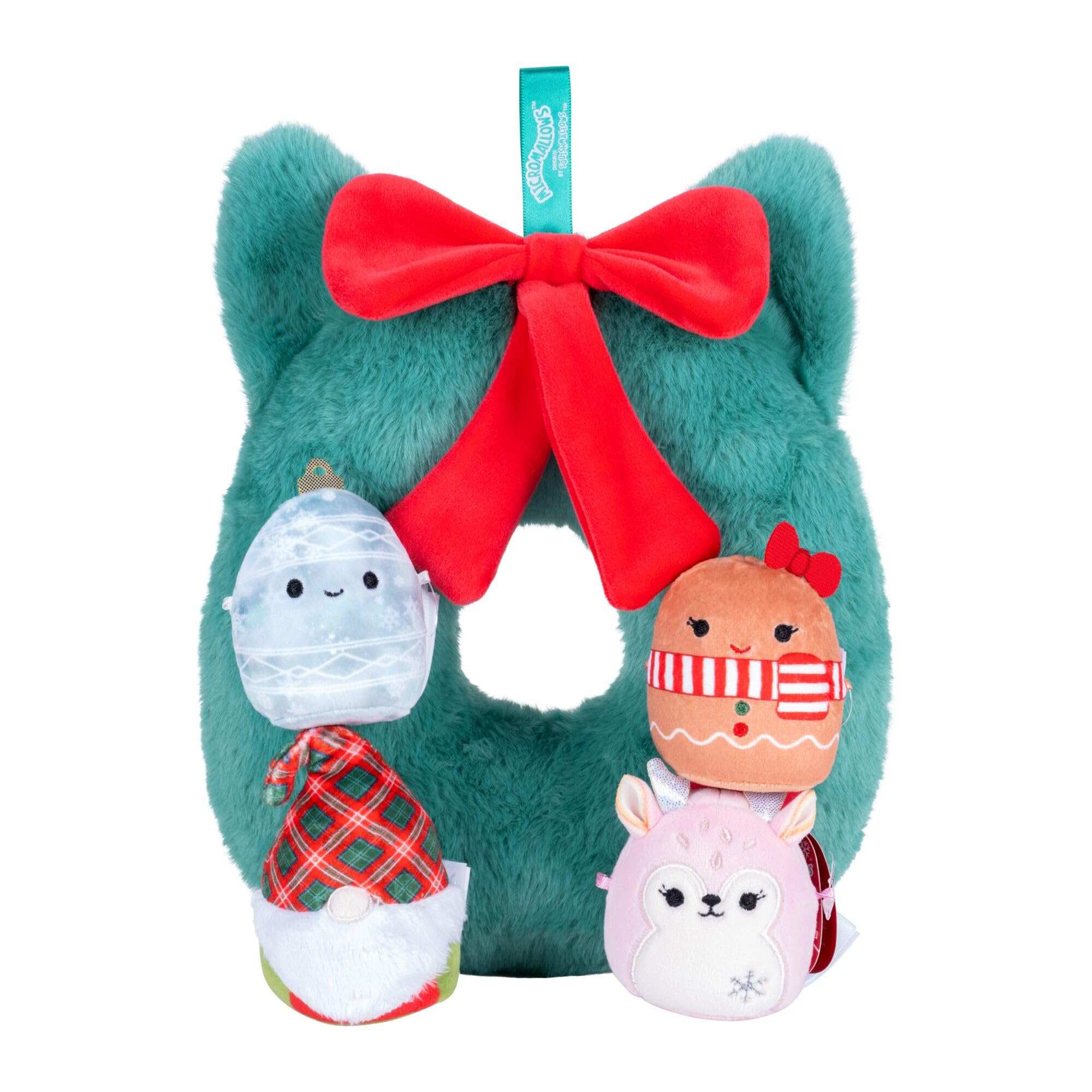Squishmallows Original 4-Pack Micromallows Holiday Wreath โ image 1