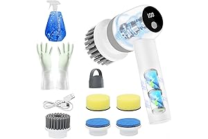 Synoshi Power Spin Scrubber Heavy Duty: For Effortless Cleaning