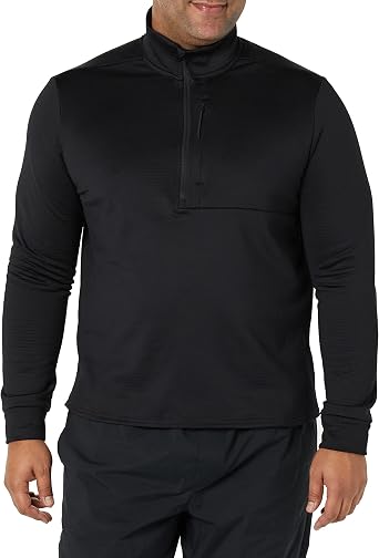 Amazon Essentials Men's Performance Ski Midlayer Quarter-Zip