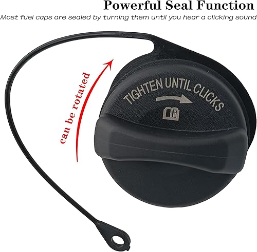 Miniatura 4 de Rldym FC1058 Tapa de gas 6L2Z-9030-F de repuesto para tanque de combustible compatible con Ford Explorer 2004-2007 Explorer Sport Trac Five Hundred